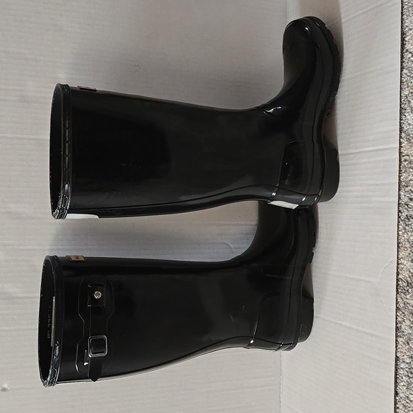 Hunter Original Tall Gloss Rain Boots - Picture 5 of 14